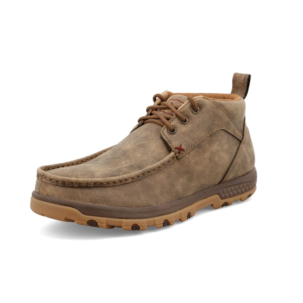 Twisted X Men's Chukka Driving Moc Shoes, Bomber, 11 M